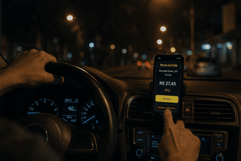 Armadilha dos apps de "mais uma corrida" que no final não será lucrativa.
