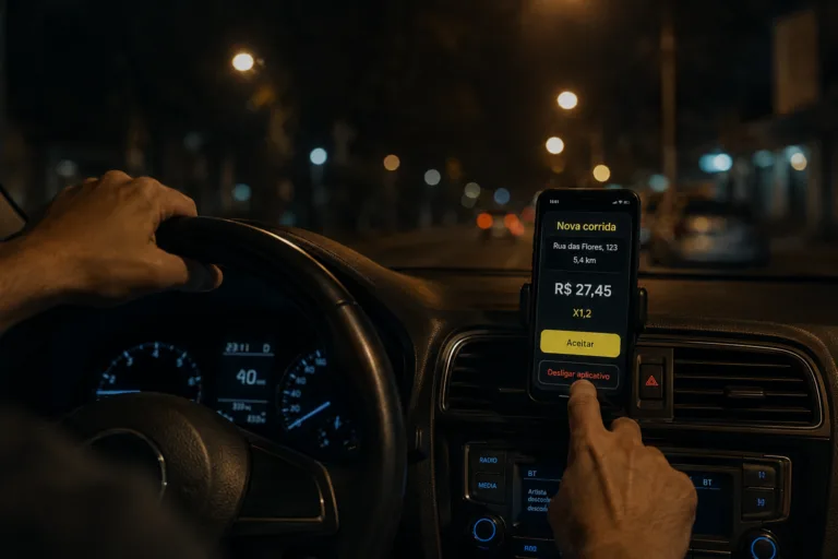 Armadilha dos apps de "mais uma corrida" que no final não será lucrativa.