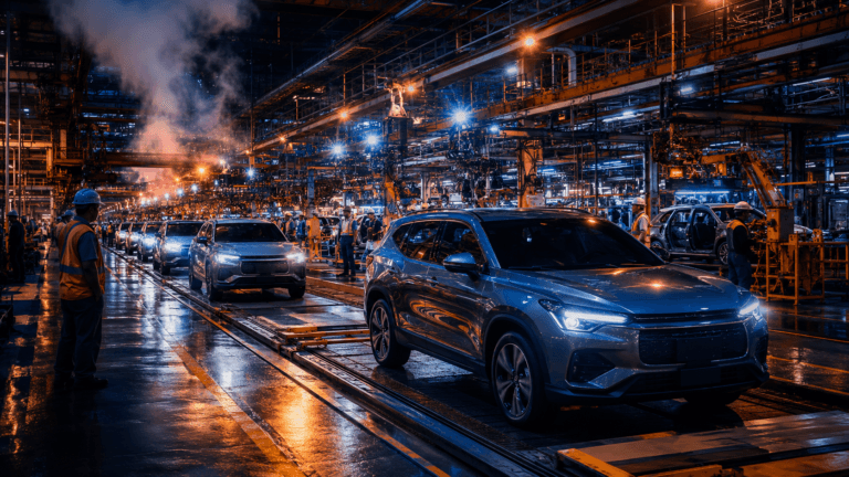 Carros híbridos no Brasil: linha de produção das montadoras tradicionais respondendo ao avanço chinês