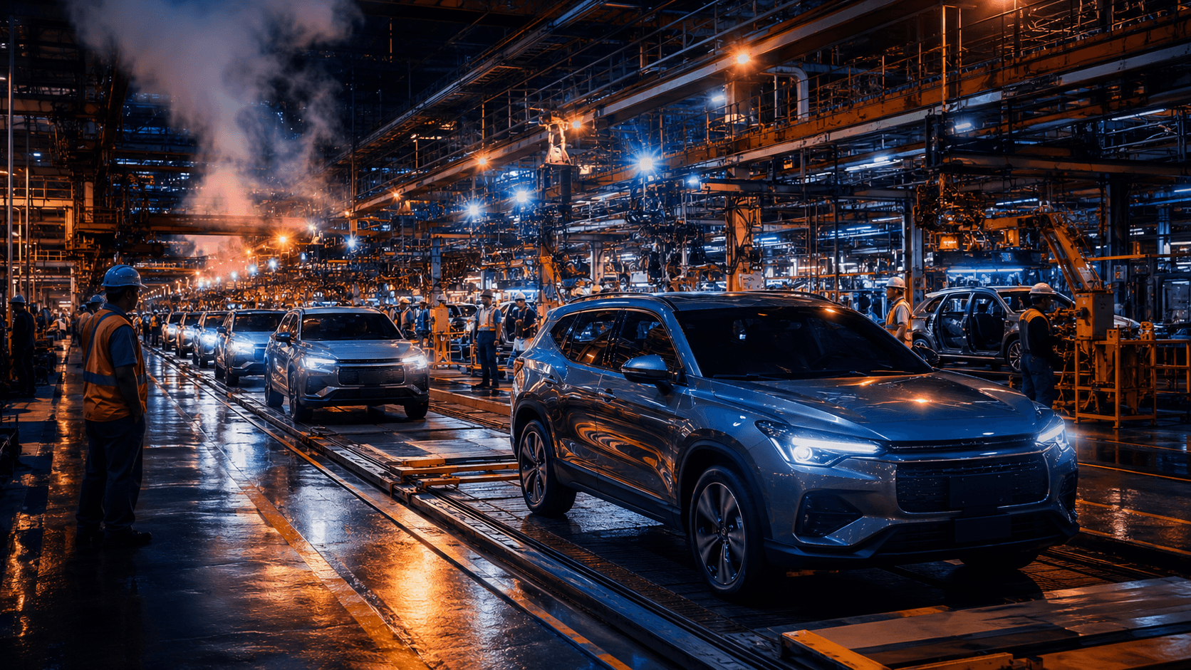 Carros híbridos no Brasil: linha de produção das montadoras tradicionais respondendo ao avanço chinês
