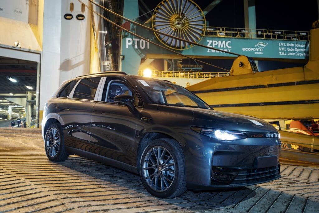 Leapmotor C10 chegando ao Brasil pelo porto